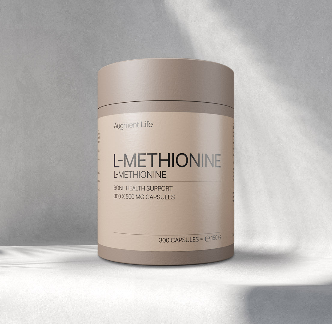 L-Methionine - 500 mg x 300 kapsler