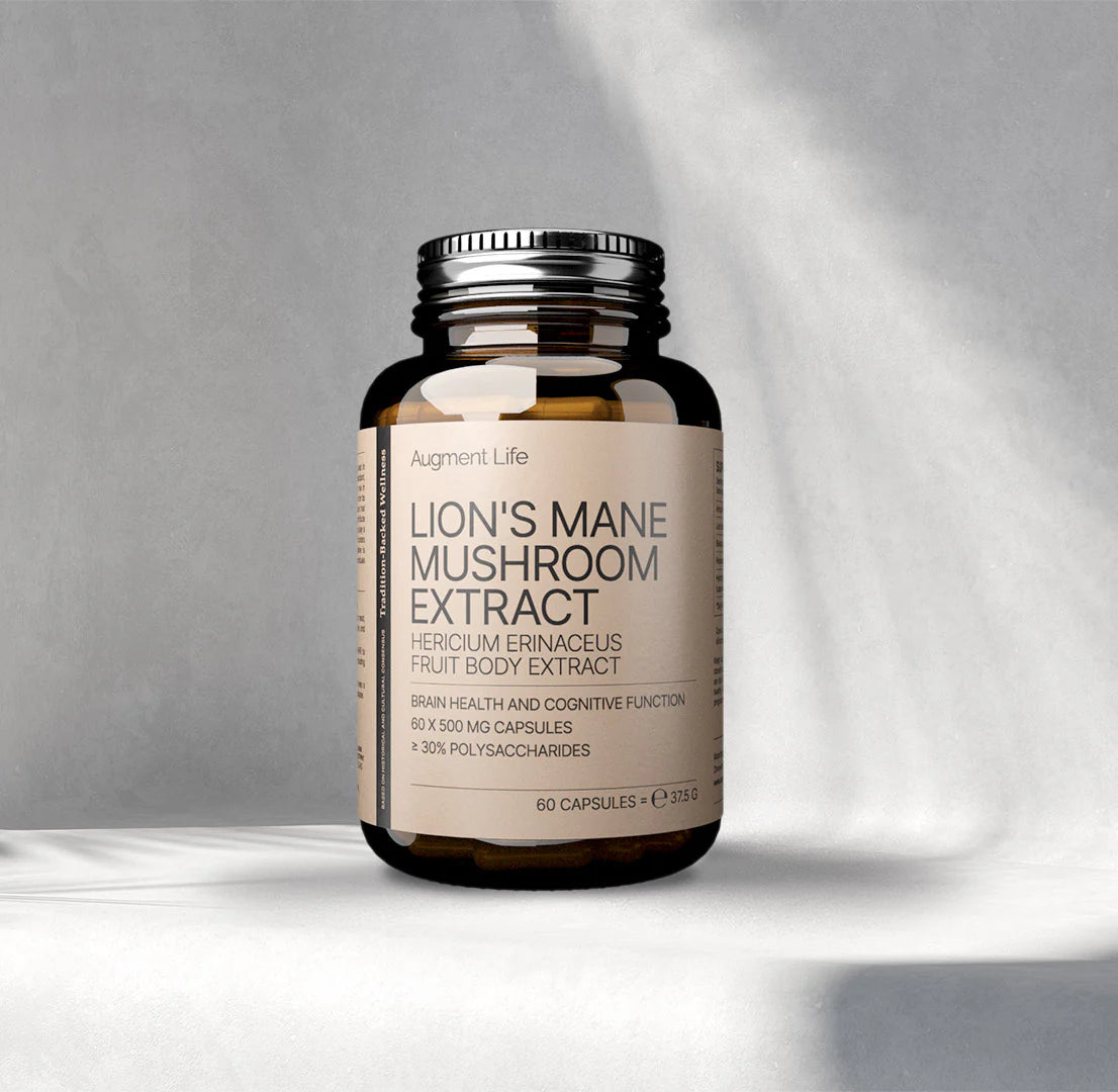 Lion's Mane Svampeekstrakt — Hericium erinaceus 500 mg