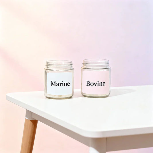 Marint kollagen vs. bovint kollagen