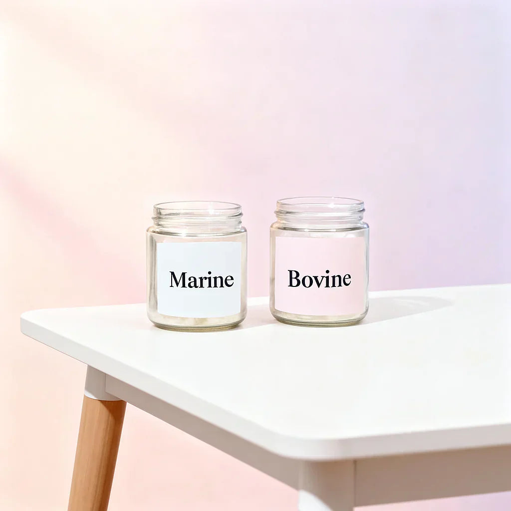 Marine kollagen vs. bovint kollagen