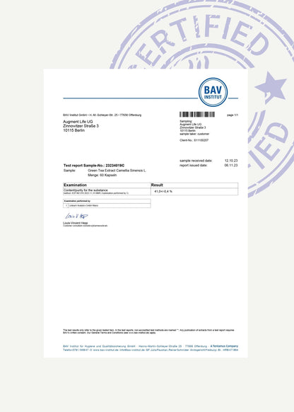 Ekstrakt af grøn te